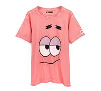 SPONGEBOB SQUAREPANTS T-Shirt Unisex Adults | Mens Womens Yellow Spongebob Pink Patrick OR Green Squidward Characters | Short Sleeve Cotton
