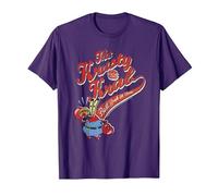 Spongebob Squarepants The Krusty Krab T-Shirt, Men, Purple, Large