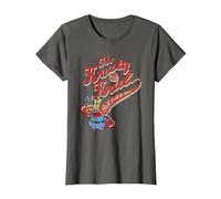 Spongebob Squarepants The Krusty Krab T-Shirt, Women, Asphalt Grey, Medium