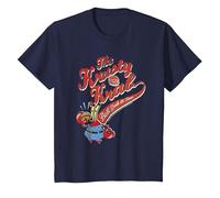 Spongebob Squarepants The Krusty Krab T-Shirt, Youth, Navy Blue, Large
