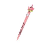 SPONGEBOB SQUAREPANTS Thumbs up Patrick Ballpoint Pen, Fidget Pen with Snap On Figure, Pen Merch