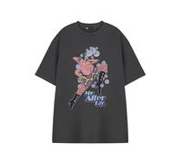 SPONGEBOB SQUAREPANTS Unisex Grey Short Sleeved T-Shirt | My Alter Ego Graphic Tee | Nickelodeon Cartoon Apparel | Fun Spongebob Movie Merchandise Gift for Fans