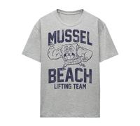 SpongeBob SquarePants Womens/Ladies Mussel Beach Heather T-Shirt