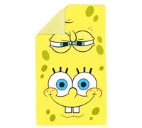 Spongebob Towel, Sponge Bob Towel, Spongebob Kitchen Towel, Sponge Bob Bath Towel Set, Yellow, 23 x 13.5 inches, Officially Licensed Product