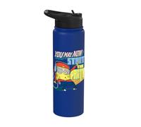 Spongebob You May Now Start The Party! Stainless Steel Insulated Water Bottle