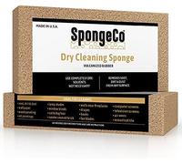 SpongeCo - Dry Cleaning Soot Eraser Sponge - Pet Hair, Smoke, Soot, Dust and Dirt Remover - 3x6 Double, One Unit (3 Pack Single)