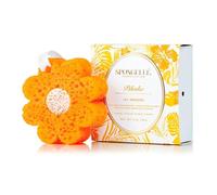 SPONGELLÉ Hawaiian Collection Body Wash-Infused Buffer Bath Sponge | Cleansing & Exfoliating Sponge | Massages & Nourishes | Shower Puff with Fragrant Body Wash | 14+ Showers | Pikake