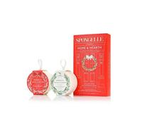 Spongelle Home & Hearth Body Infused Buffers Gift Set Golden Pear & Cinnamon Bark