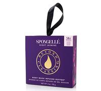 SPONGELLÉ | Private Reserve Shower Body Wash Buffer Collection | Extracts of Yuzu, Edelweiss, & Vetiver | 14+ Uses | Night Jasmine