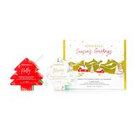 Spongellé Season's Greetings Body Wash Infused Buffers Gift Set, Poin