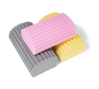 Sponges,3 PCS Damp Duster Dust Sponge Damp Clean Duster Sponge Dusters Sponges Cleaning Brush for Cleaning Blinds Glass Baseboards Vents Railings Mirrors Window Track Grooves Faucets