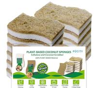 Sponges Kitchen Natural Dish Sponge Plant-Based Biodegradable Compostable