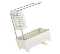 Spongiform Drain Rack Twelve Hundred Kitchen Craft Spaces Offering Multiple Color Preferences and Efficient Stream Black Spongiform Holder Grey White