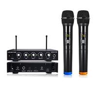 Sponsored Ad - Sound Town 16 Channels Wireless Microphone Karaoke Mixer System with Optical (Toslink), AUX and 2 Handheld