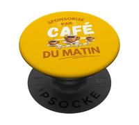 Sponsored By Morning Coffee | Late Wake Up Hard PopSockets Adhesive PopGrip