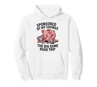 Sponsored By My Savings The Big Game Road Trip Football Pullover Hoodie