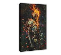 Spontaneous Combustion Canvas Poster Bedroom Decor Landscape Office Room Decor Gift 16x24inch(40x60cm)