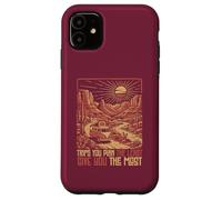 Spontaneous Unplanned Road Trip Adventure 70s Groovy Vintage Case for iPhone 11