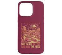 Spontaneous Unplanned Road Trip Adventure 70s Groovy Vintage Case for iPhone 15 Pro Max