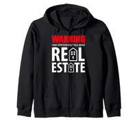 Spontaneously talk about Real Estate Zip Hoodie