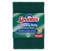 Spontex Heavy Duty Scourer Pads 3pk