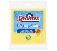 Spontex Sponge Cloths, Pack of 5