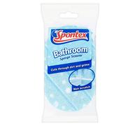 Spontex Bathroom Non Scratch Sponge Scourer 1pk