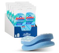 Spontex Bathroom non-scratch sponge scourer (Pack of 8)