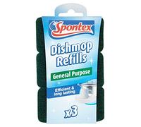 Spontex Dishmop General Purpose Refills - 9 packs of 3 (Total 27 Refills)