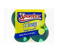 Spontex Easy Sponge Scourer 2 per pack
