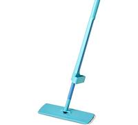 Spontex Easy System Max+ Floor Mop | Microfibre Flat Mop with Integrated Wringing System | Cleans Laminate, Wood & Tile Flooring