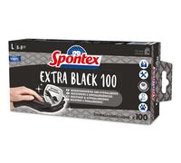 Spontex Einmalhandschuhe Extra Black 100 aus Vinyl NEW