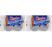 SPONTEX Flash Sponge - 2 Count (Pack of1) (Pack of 2)