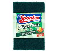 Spontex Heavy Duty Scourer Pads 3pk