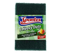 Spontex Heavy Duty Scourer Pads 3 Pack 50g