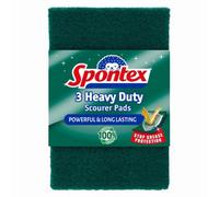 Spontex Heavy Duty Scourer Pads 3 Pack X 1