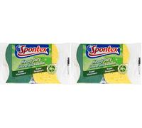 Spontex Heavy Duty Super Absorbent Scourers (Packs of 8) (Pack of 2)