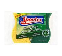 Spontex Heavy Duty Super Absorbent Sponge Scourer 2 per pack