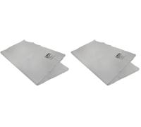 Spontex - High Tech Microfibre Surfaces - Ultra thin - Non scratch - Eliminates fingerprints and grease (Pack of 2)