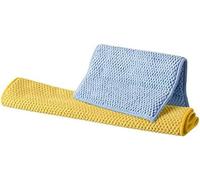 Spontex Kitchen Microfibre Kit - 1 Multi-Purpose Microfibre and 1 Kitchen Microfibre - Absorbs and Degreases Effectively