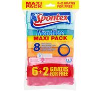 Spontex Microfibre 6+2