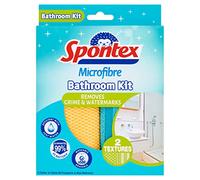 Spontex Microfibre Bathroom Kit