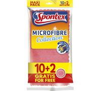 Spontex - Microfibre Cloth 10+2