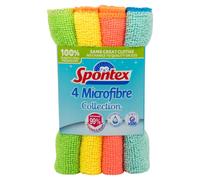 Spontex Microfibre Multi-Purpose Cloth 4 Pack - Wilko