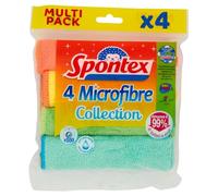 Spontex Microfibre Cloths, Pack of 4