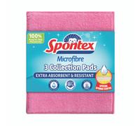 Spontex Microfibre Pads Assorted PK3
