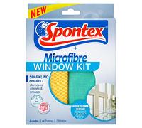 Spontex Microfibre Window Kit