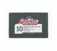 Spontex Spec Hdut Scourer Pads PK10