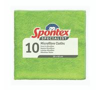 Spontex Spec Microfibre Cloths PK10