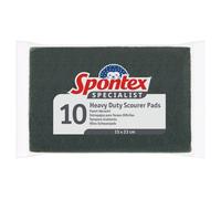 Spontex Specialist 10 Heavy Duty Scourer Pads (Pack of 6)